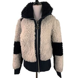 Toni Sailer Linea Wool - Cotton Sherpa Jacket Size 38 / 8